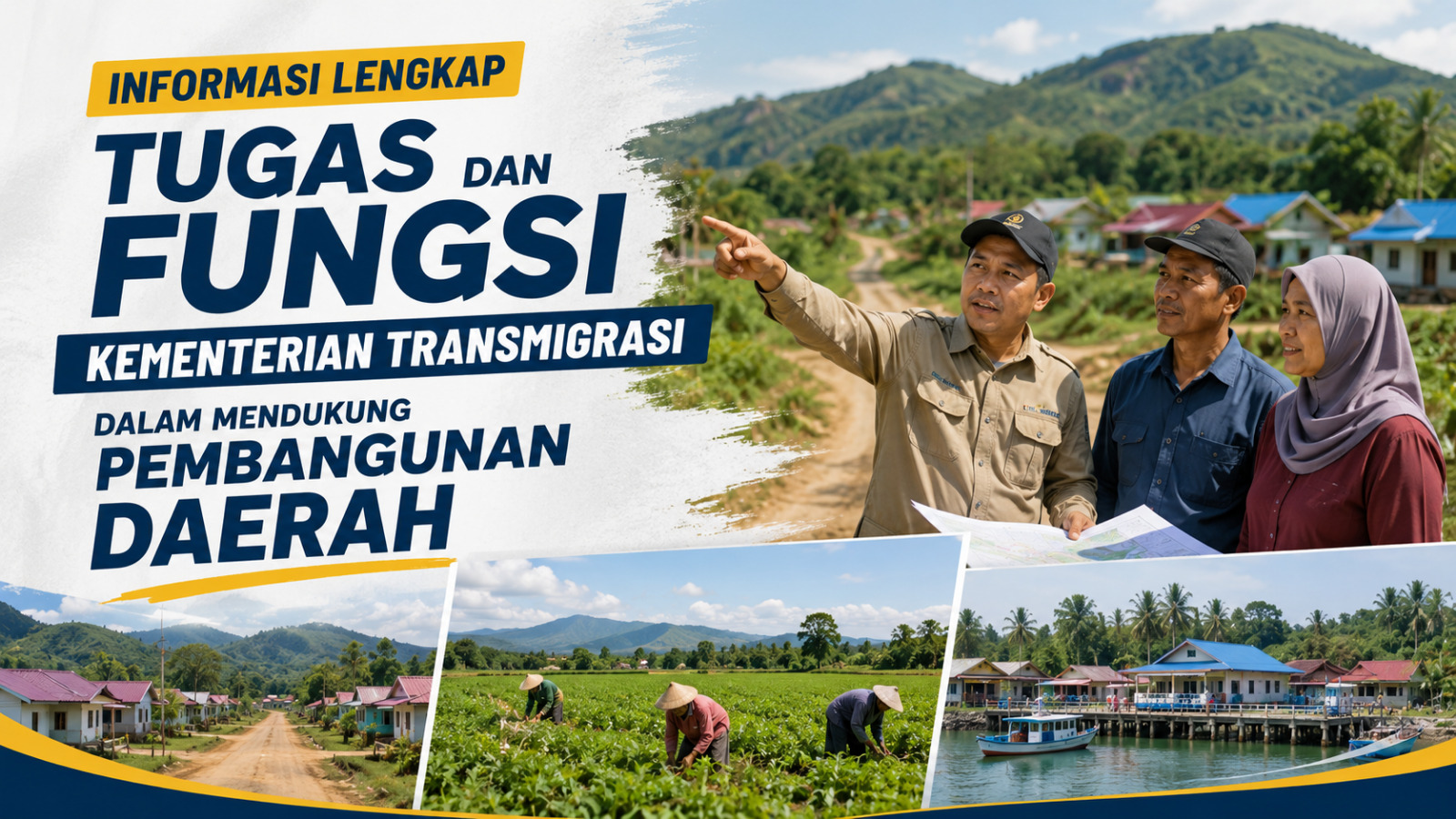 Informasi Lengkap Tugas Dan Fungsi Kementerian Transmigrasi Dalam Mendukung Pembangunan Daerah