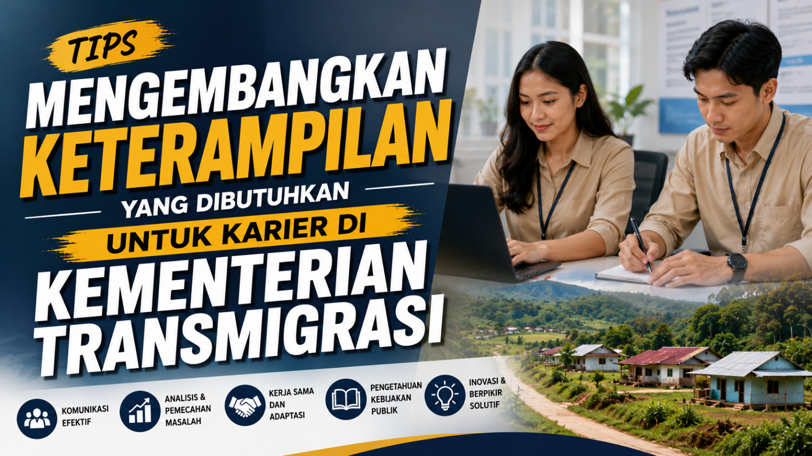 Tips Mengembangkan Keterampilan Yang Dibutuhkan Untuk Karier Di Kementerian Transmigrasi