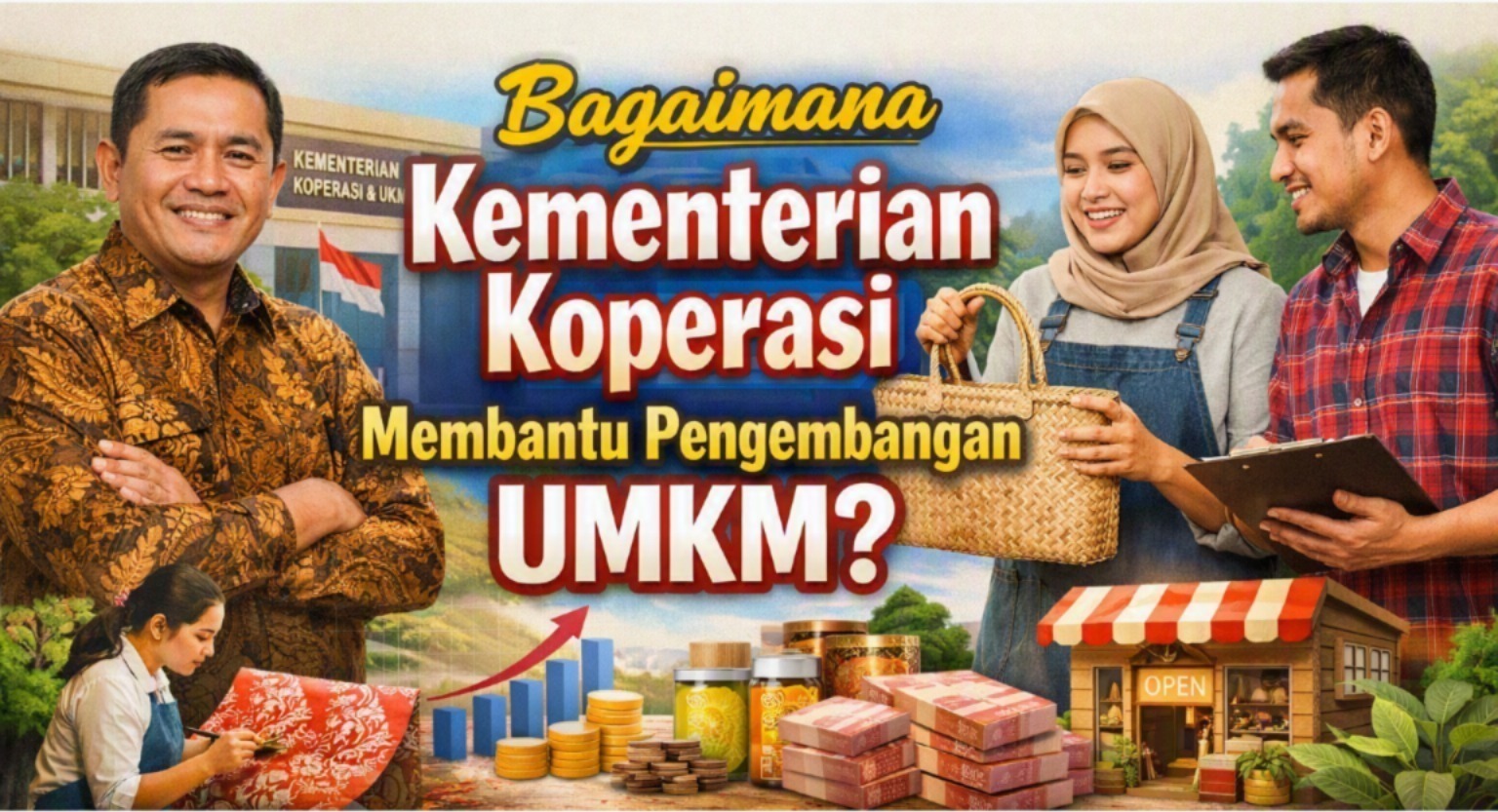 Bagaimana Kementerian Koperasi Membantu Pengembangan UMKM?