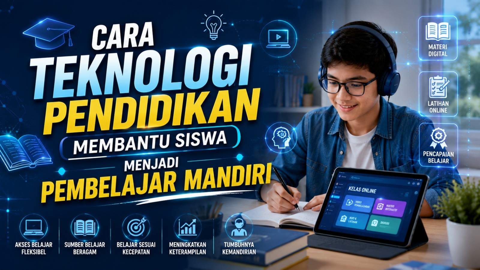 Tips Teknologi Pendidikan Membantu Siswa Menjadi Pembelajar Mandiri