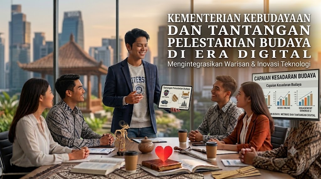 Kementerian Kebudayaan Dan Tantangan Pelestarian Budaya Di Era Digital