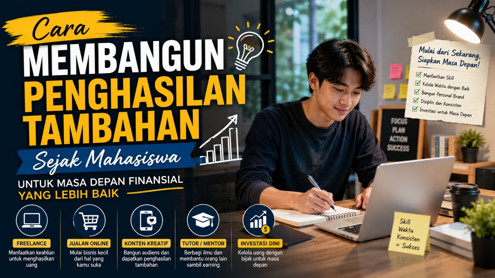 Cara Membangun Penghasilan Tambahan Sejak Mahasiswa untuk Masa Depan Finansial yang Lebih Baik