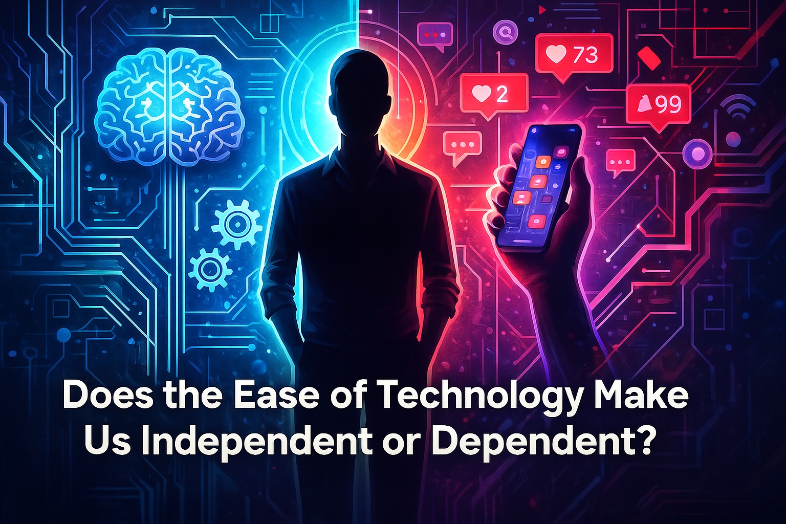 Does the Ease of Technology Make Us Independent or Dependent?