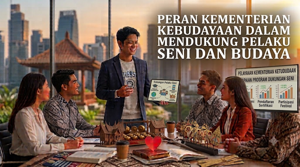 Peran Kementerian Kebudayaan Dalam Mendukung Pelaku Seni Dan Budaya
