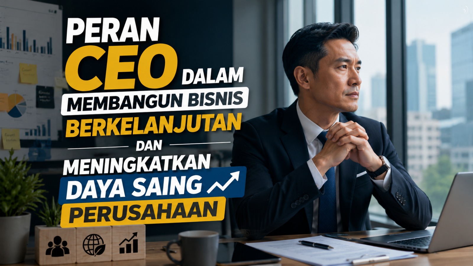 Peran CEO dalam Membangun Bisnis yang Berkelanjutan dan Meningkatkan Daya Saing Perusahaan