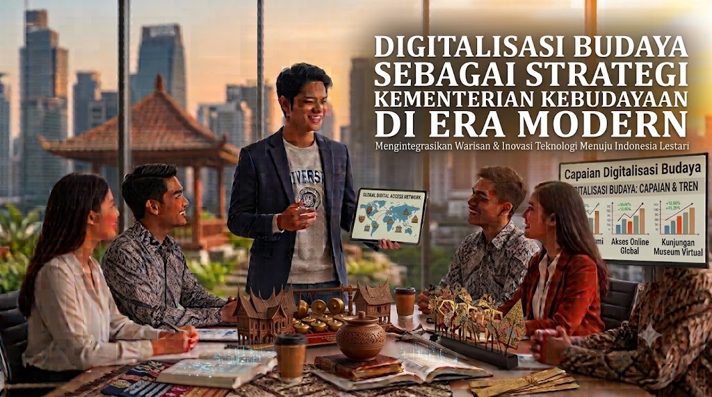 Digitalisasi Budaya Sebagai Strategi Kementerian Kebudayaan Di Era Modern