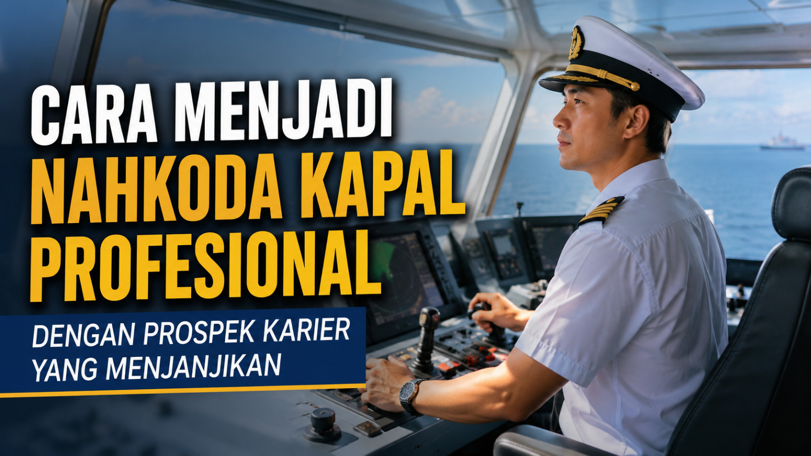 Cara Menjadi Nahkoda Kapal Profesional Dengan Prospek Karier Yang Menjanjikan