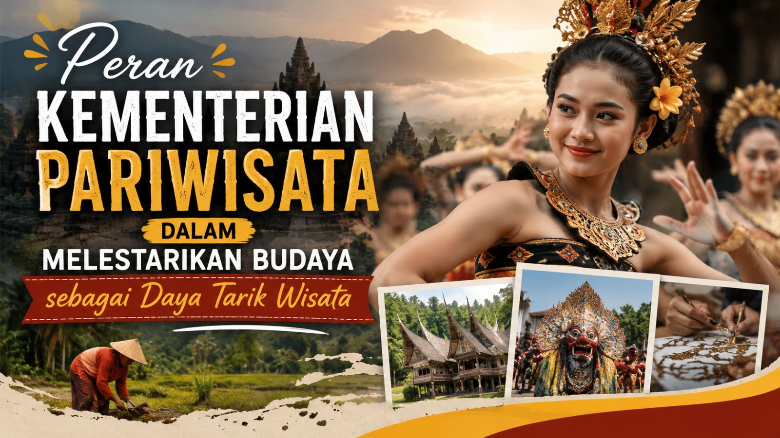 Peran Kementerian Pariwisata dalam Melestarikan Budaya sebagai Daya Tarik Wisata