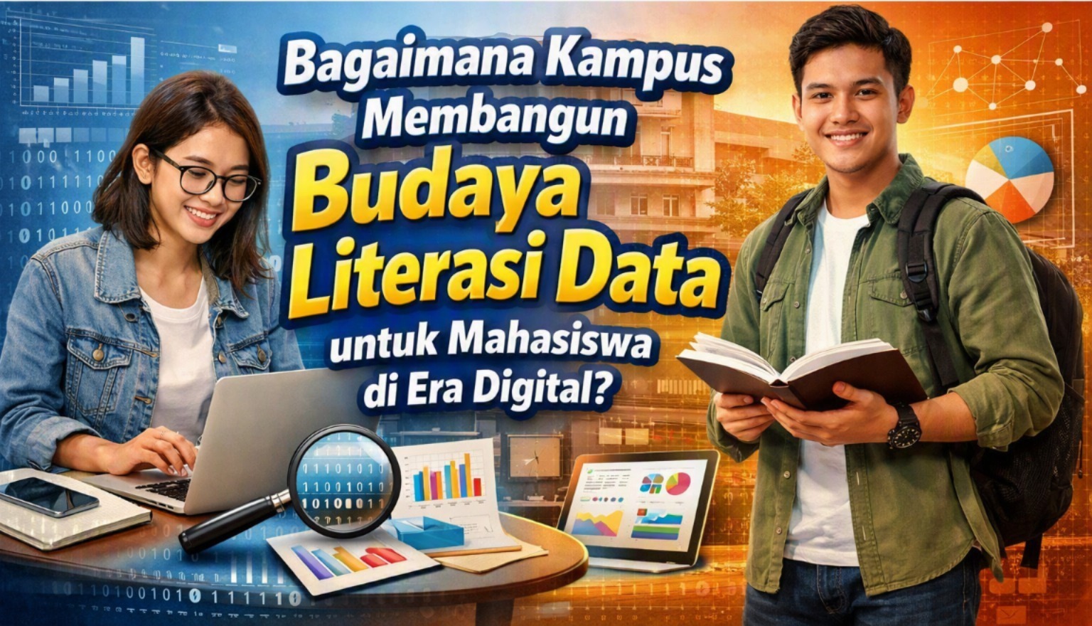 Bagaimana Kampus Membangun Budaya Literasi Data untuk Mahasiswa di Era Digital?