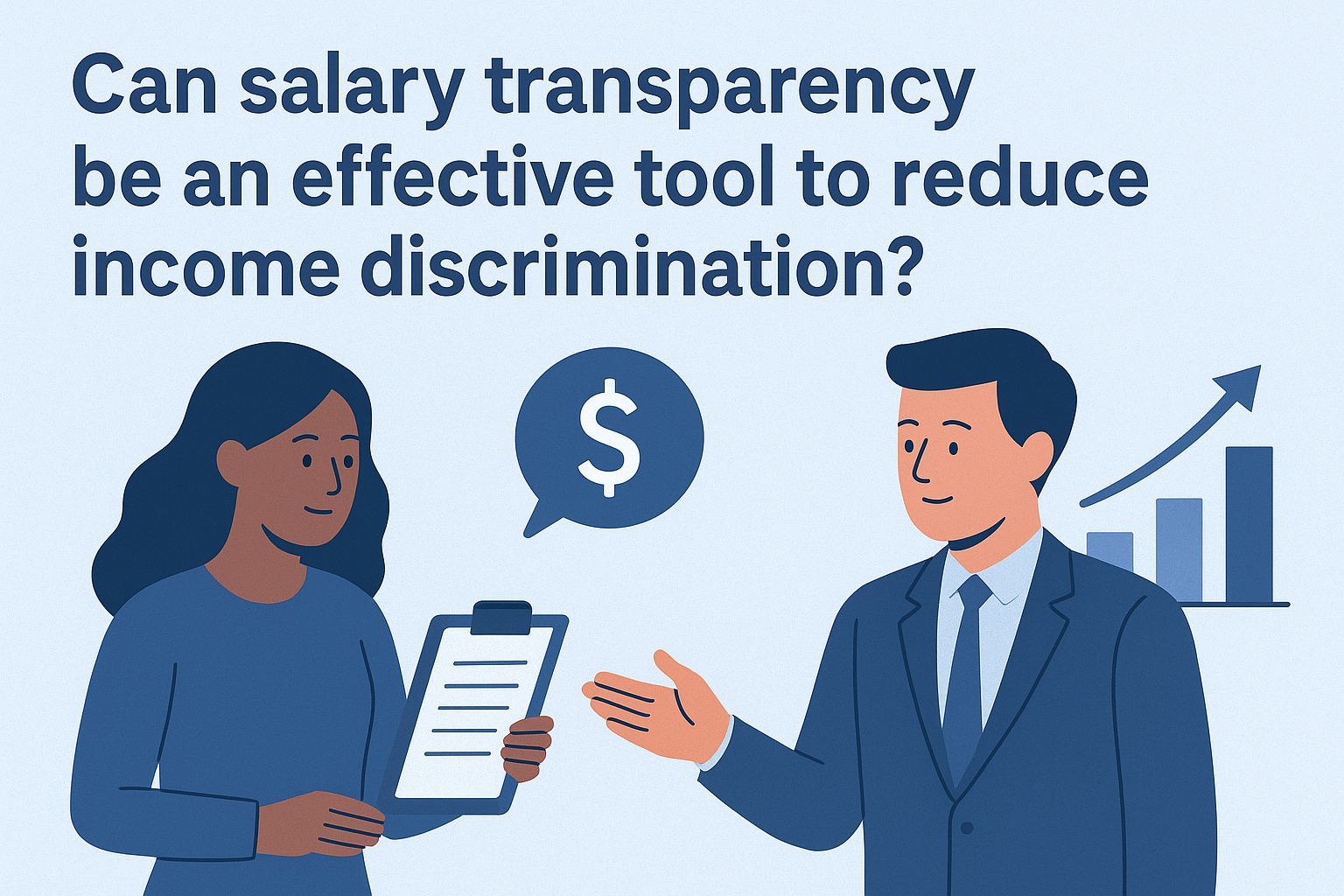 Can salary transparency be an effective tool to reduce income discrimination?