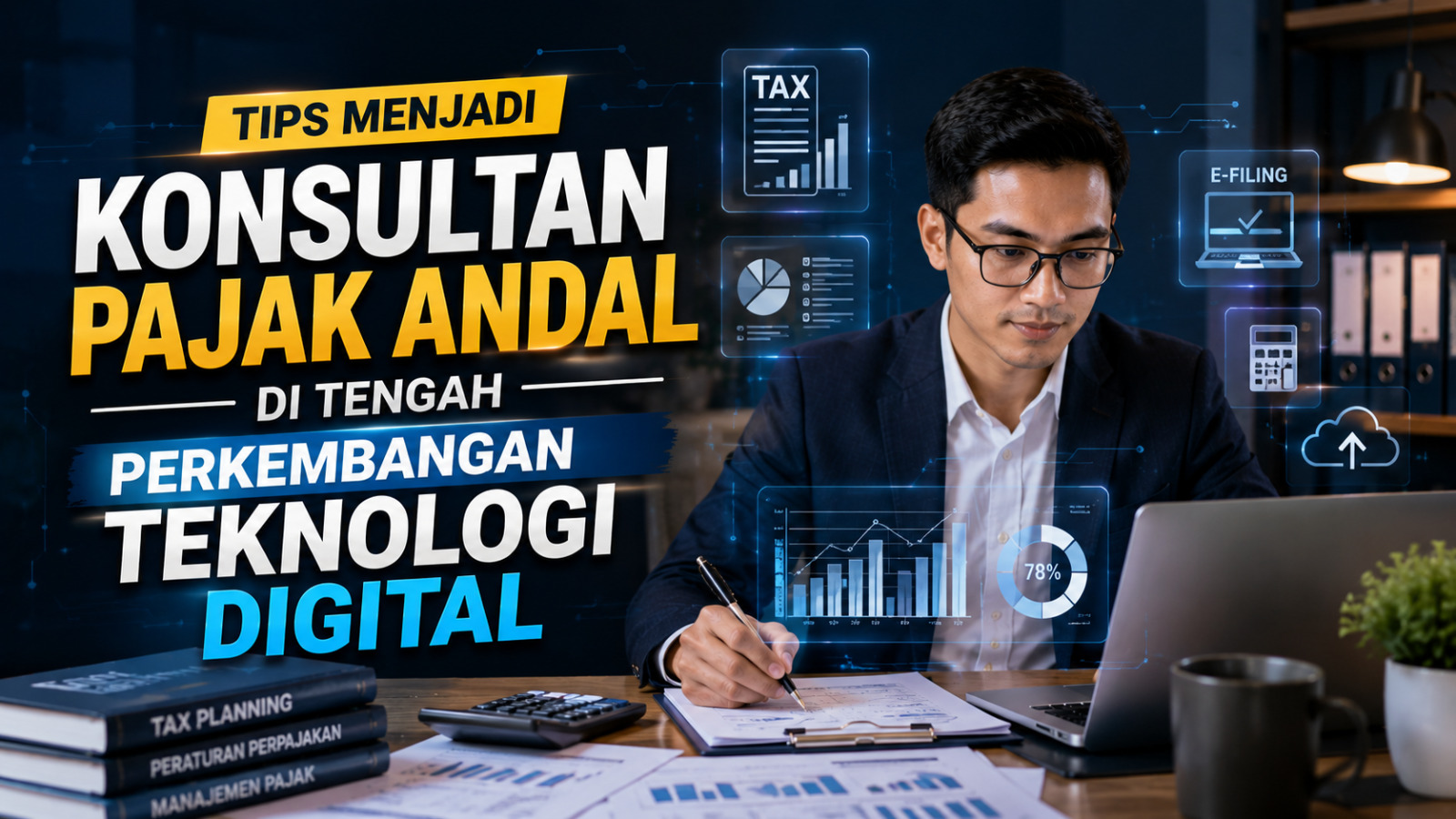 Tips Menjadi Konsultan Pajak Andal Di Tengah Perkembangan Teknologi Digital