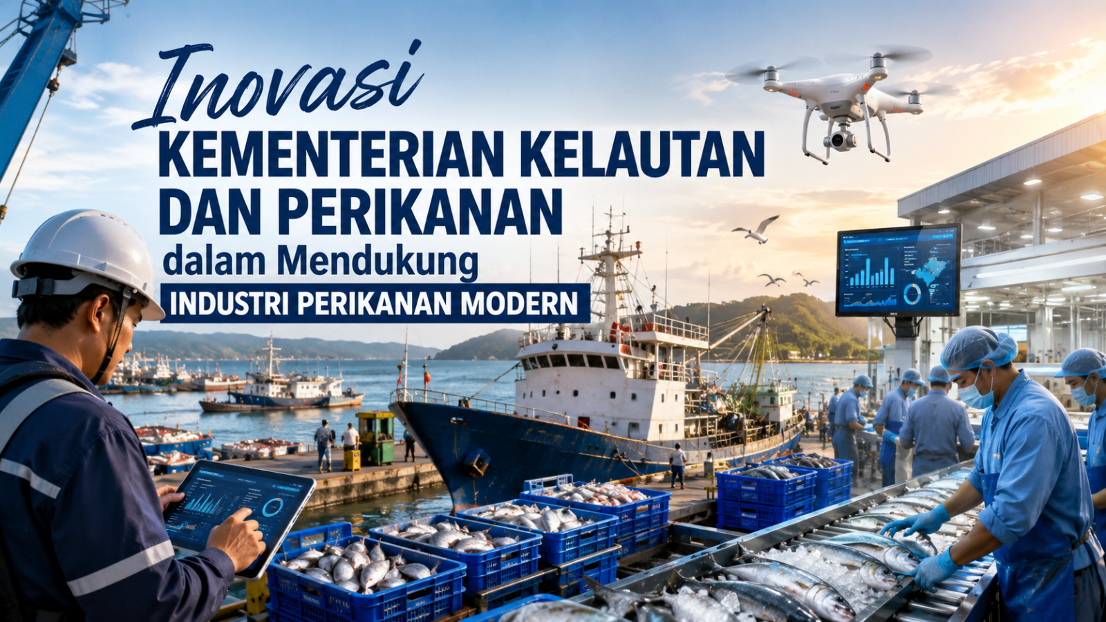 Inovasi Kementerian Kelautan dan Perikanan dalam Mendukung Industri Perikanan Modern