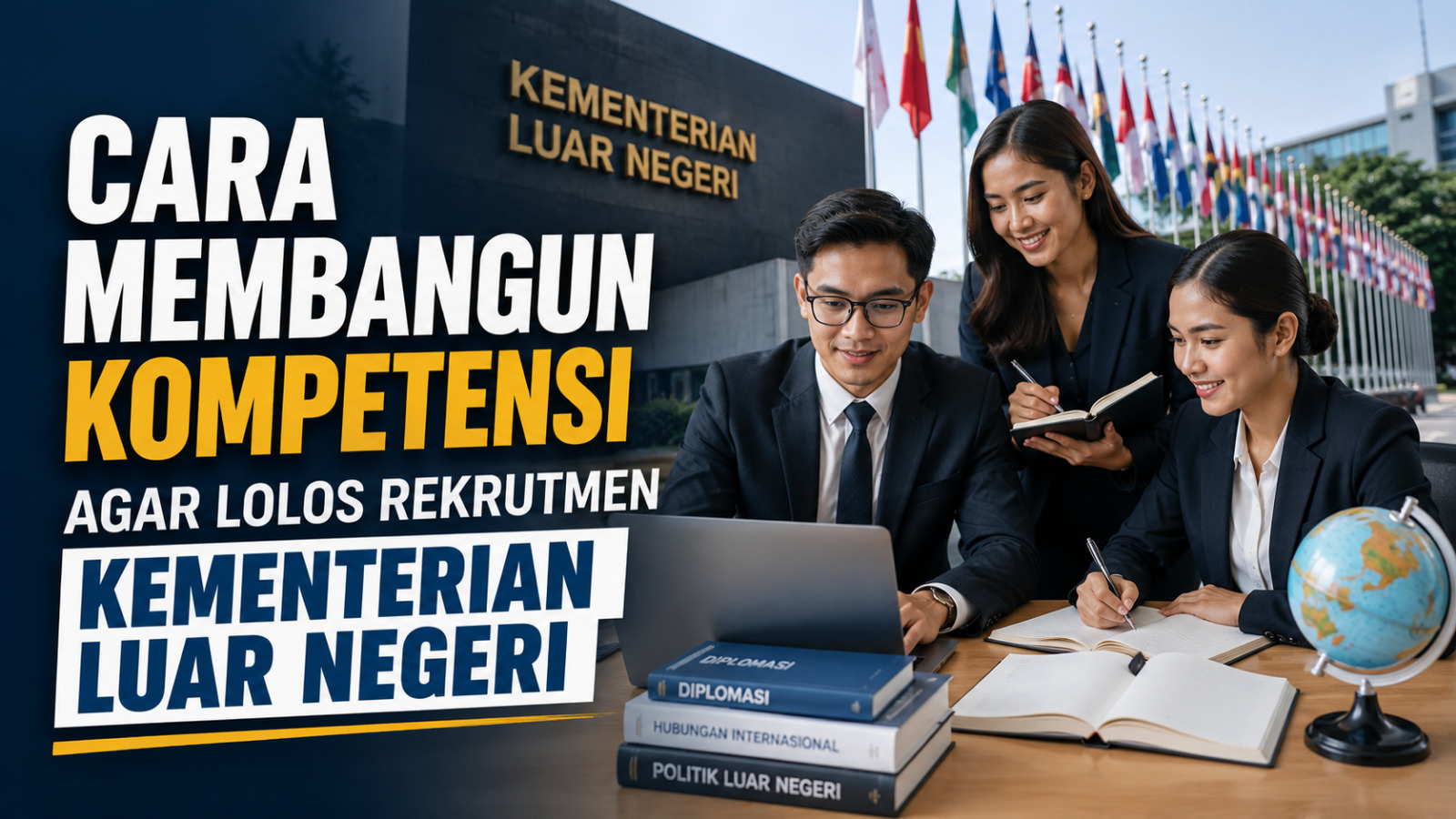 Cara Membangun Kompetensi Agar Lolos Rekrutmen Kementerian Luar Negeri