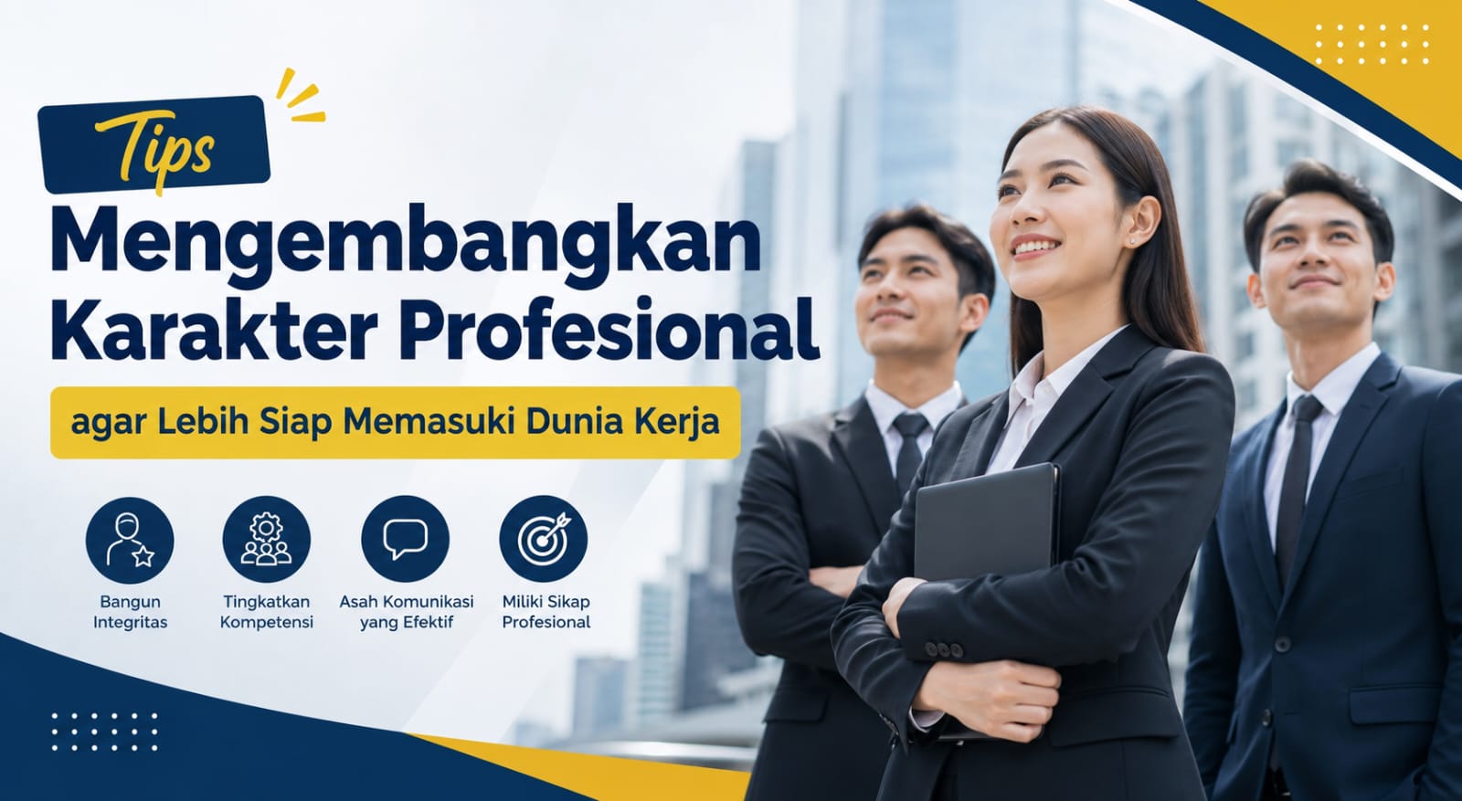 Tips Mengembangkan Karakter Profesional Agar Lebih Siap Memasuki Dunia Kerja