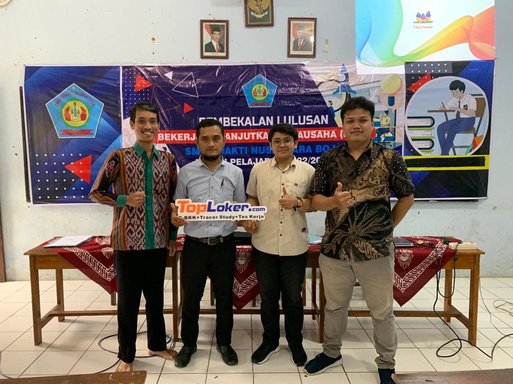 Tingkatkan Kemampuan Karier: SMK Bhakti Nusantara Boja Kendal Mengadakan Pelatihan Bersama TopLoker.com