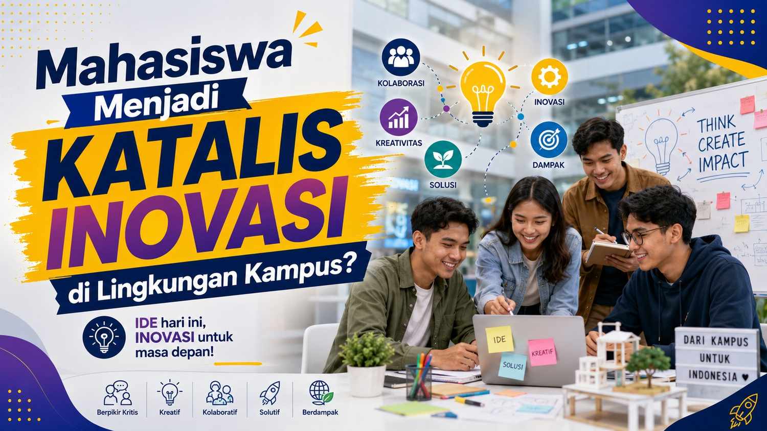 Mahasiswa Menjadi Katalis Inovasi di Lingkungan Kampus?