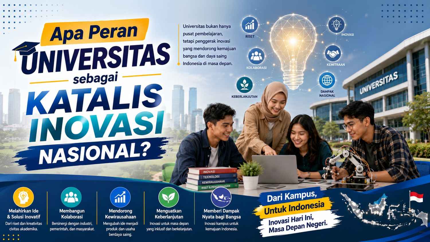 Apa Peran Universitas sebagai Katalis Inovasi Nasional?