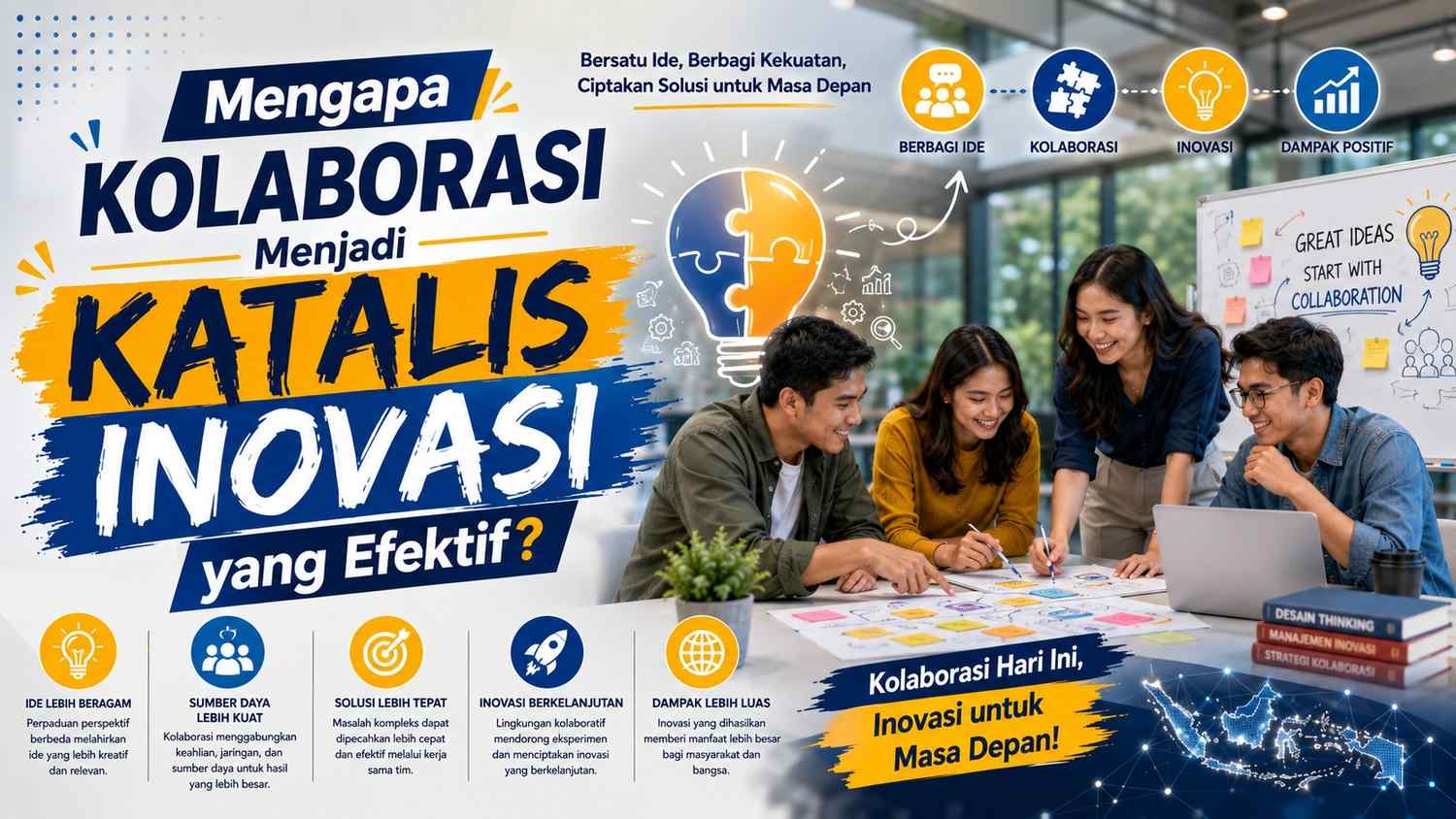 Mengapa Kolaborasi Menjadi Katalis Inovasi yang Efektif?