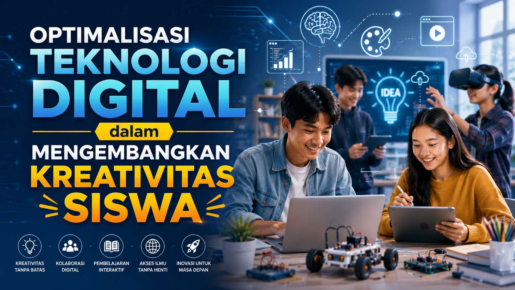 Optimalisasi Teknologi Digital dalam Mengembangkan Kreativitas Siswa