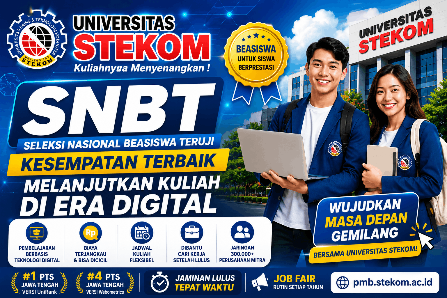 SNBT Universitas STEKOM Tips Menjadi Kandidat Terbaik dalam Seleksi Beasiswa