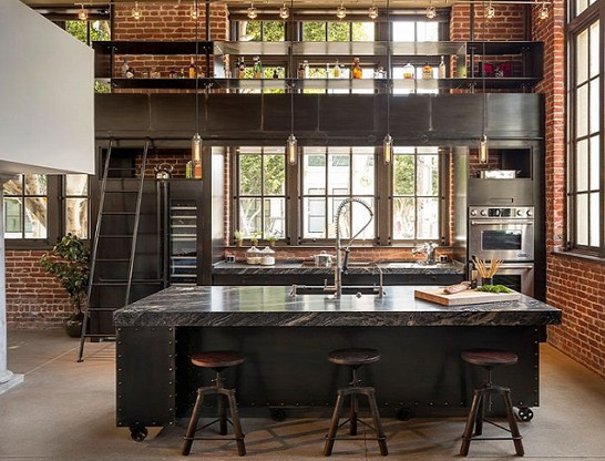 Interior Industrial Modern