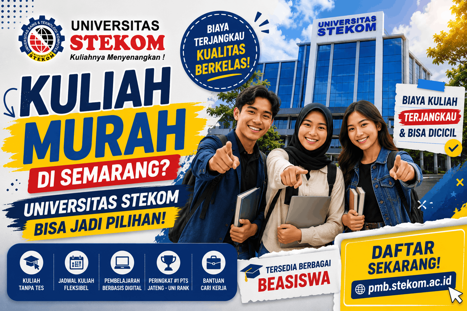 Kuliah Murah di Semarang? Universitas STEKOM Bisa Jadi Pilihan