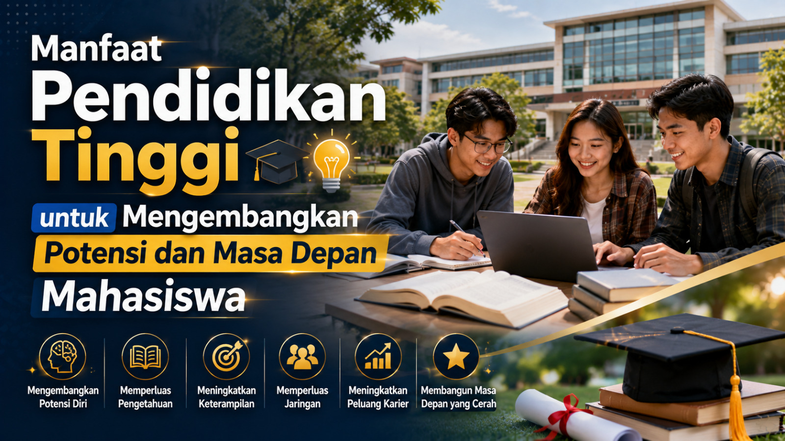 Manfaat Pendidikan Tinggi untuk Mengembangkan Potensi dan Masa Depan Mahasiswa