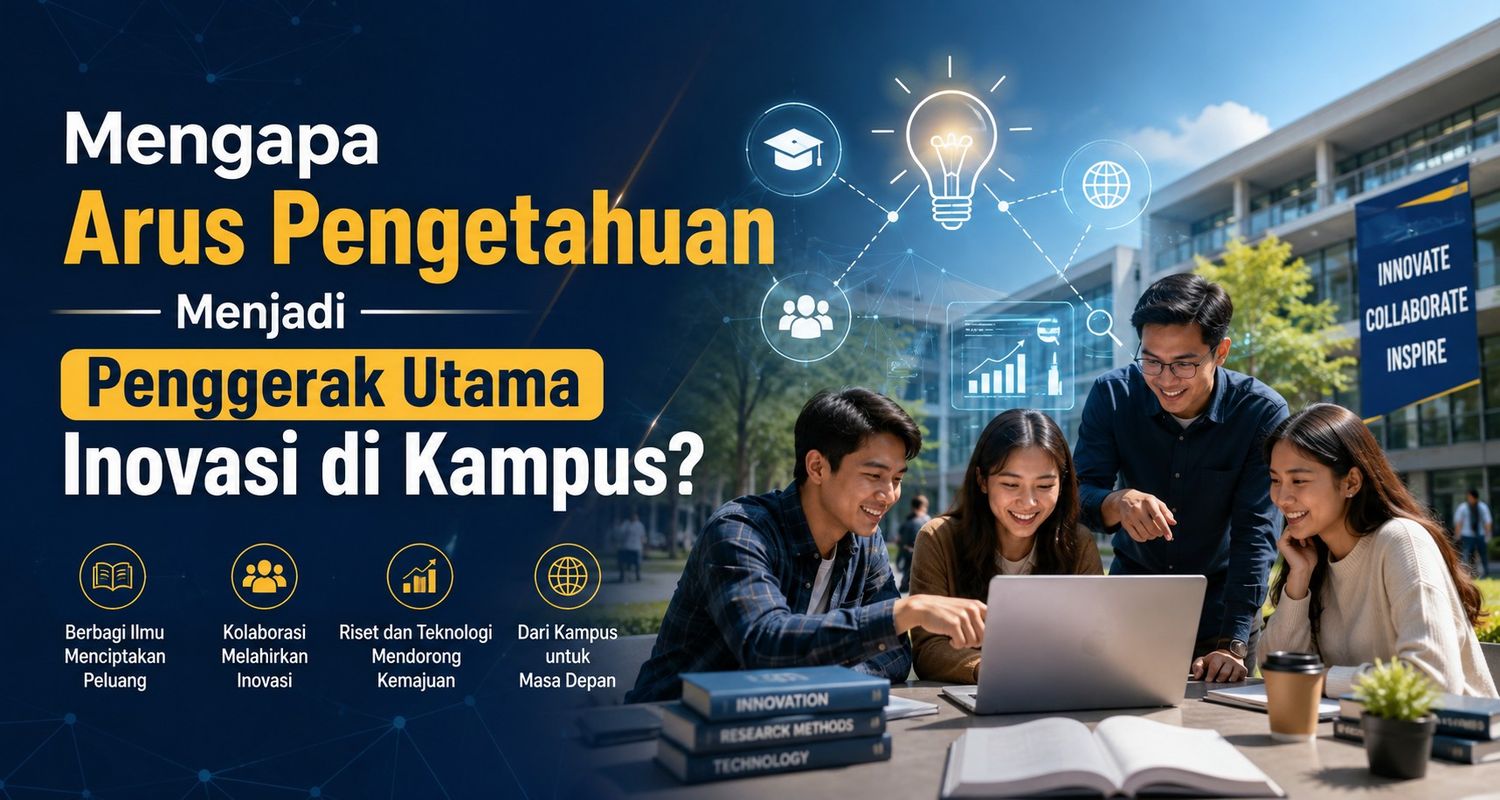 Mengapa Arus Pengetahuan Menjadi Penggerak Utama Inovasi di Kampus?