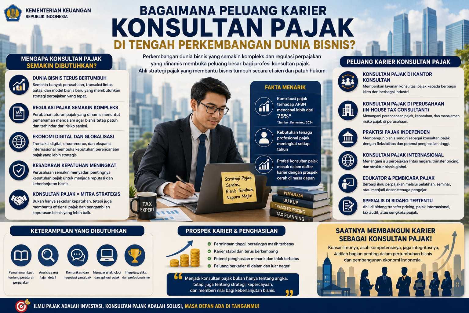 Bagaimana Peluang Karier Konsultan Pajak Di Tengah Perkembangan Dunia Bisnis?