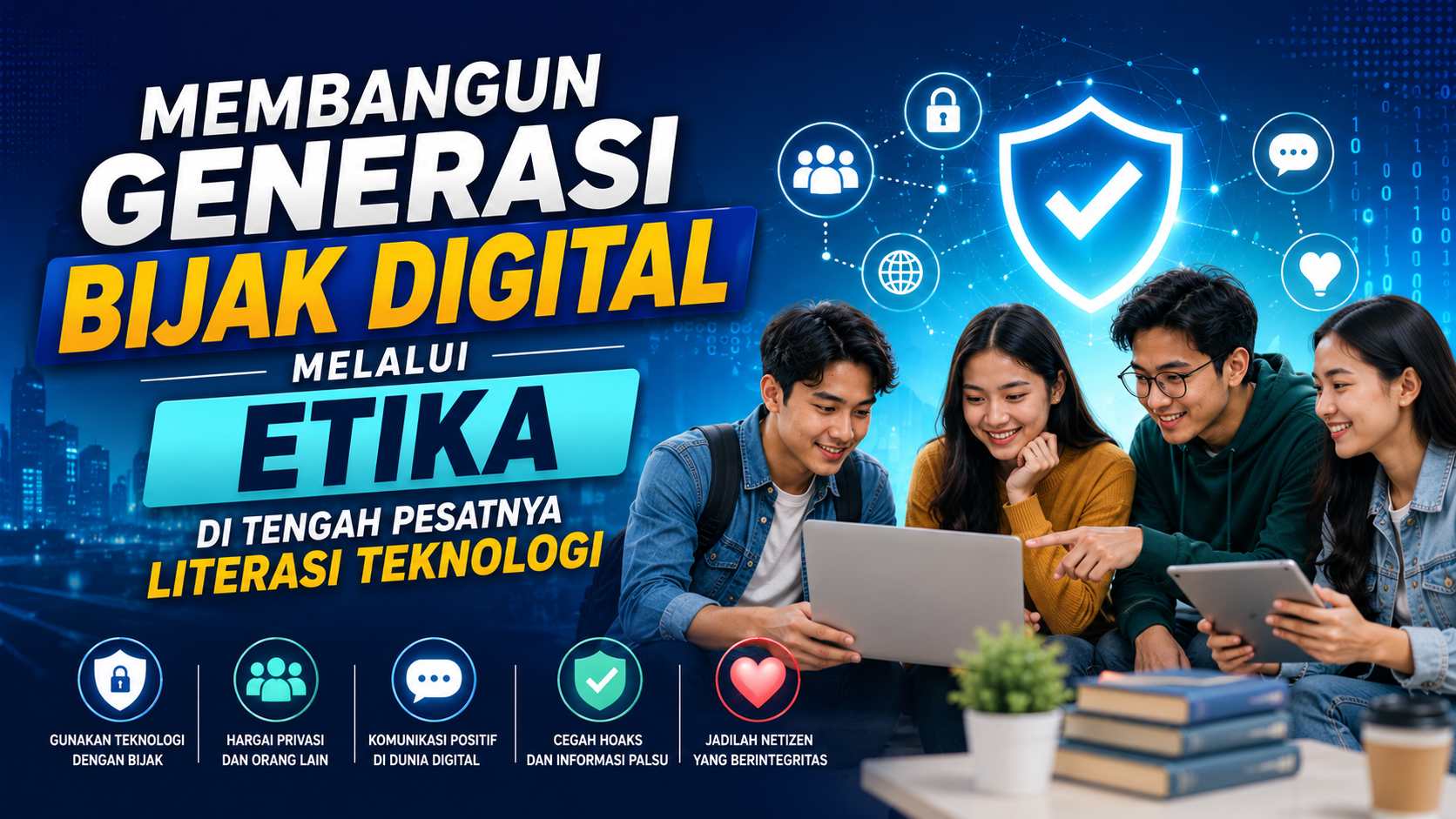 Membangun Generasi Bijak Digital melalui Etika di Tengah Pesatnya Literasi Teknologi