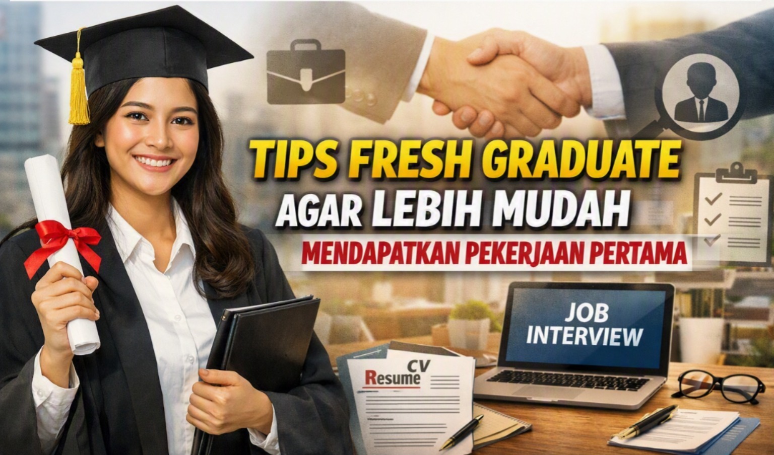 Tips Fresh Graduate Agar Lebih Mudah Mendapatkan Pekerjaan Pertama