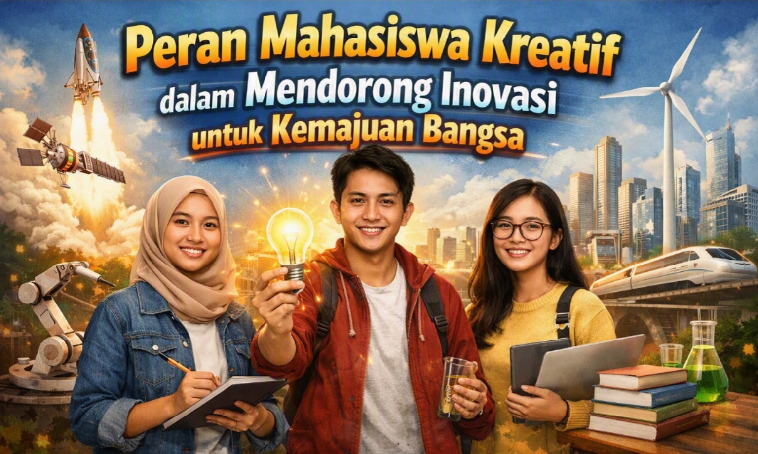Peran Mahasiswa Kreatif dalam Mendorong Inovasi untuk Kemajuan Bangsa