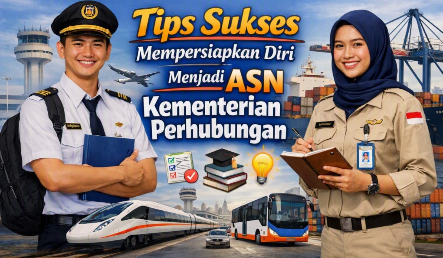 Tips Sukses Mempersiapkan Diri Menjadi ASN Kementerian Perhubungan