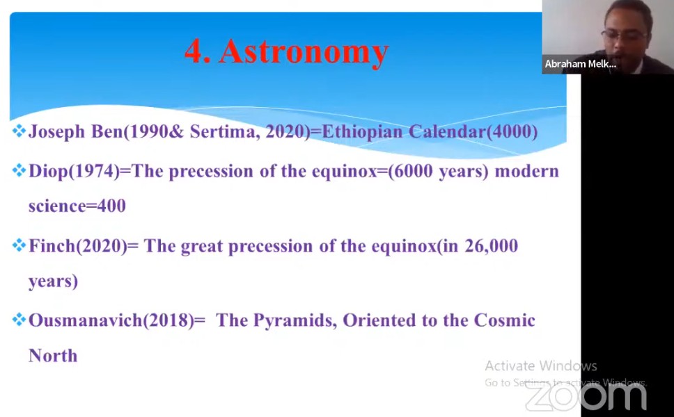 Guest lecturer - Learn Negroid Civilization from Ethiopian lecturer 2022 part 3