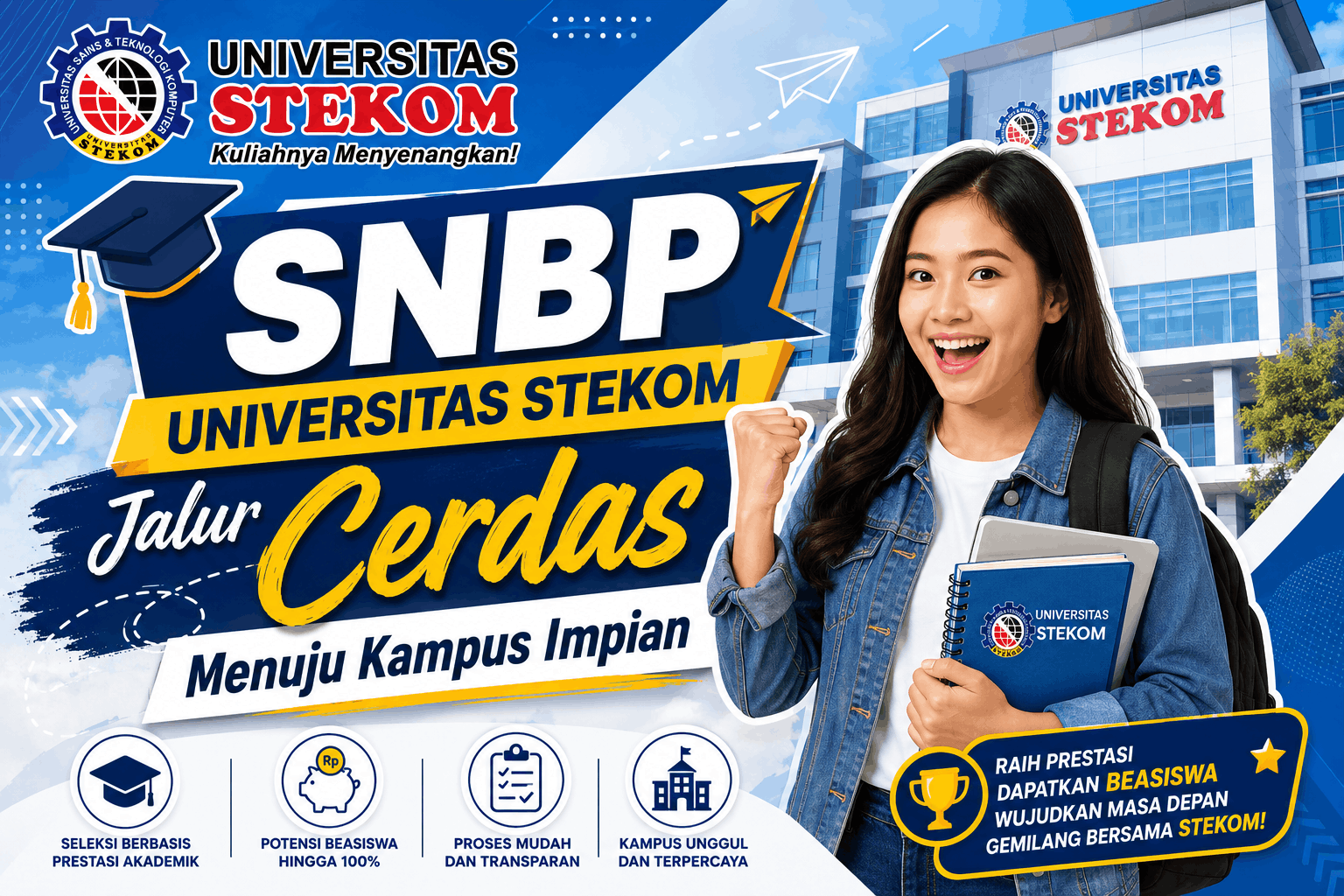 SNBP Universitas STEKOM Jalur Cerdas Menuju Kampus Impian
