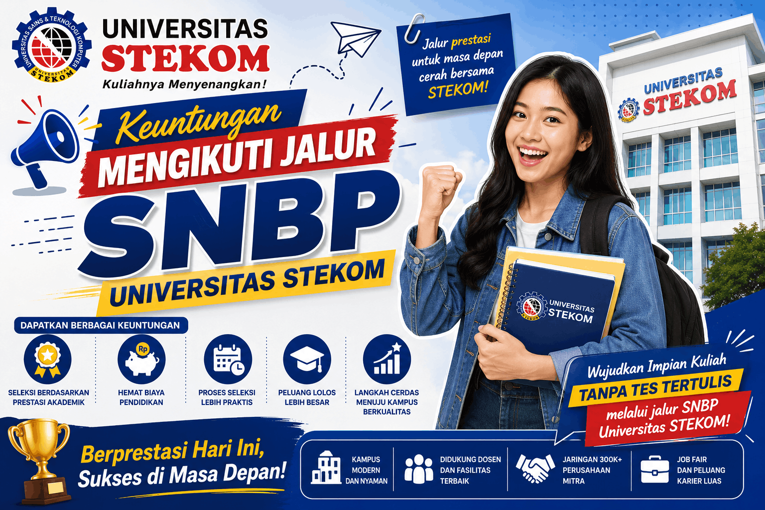 Keuntungan Mengikuti Jalur SNBP Universitas STEKOM