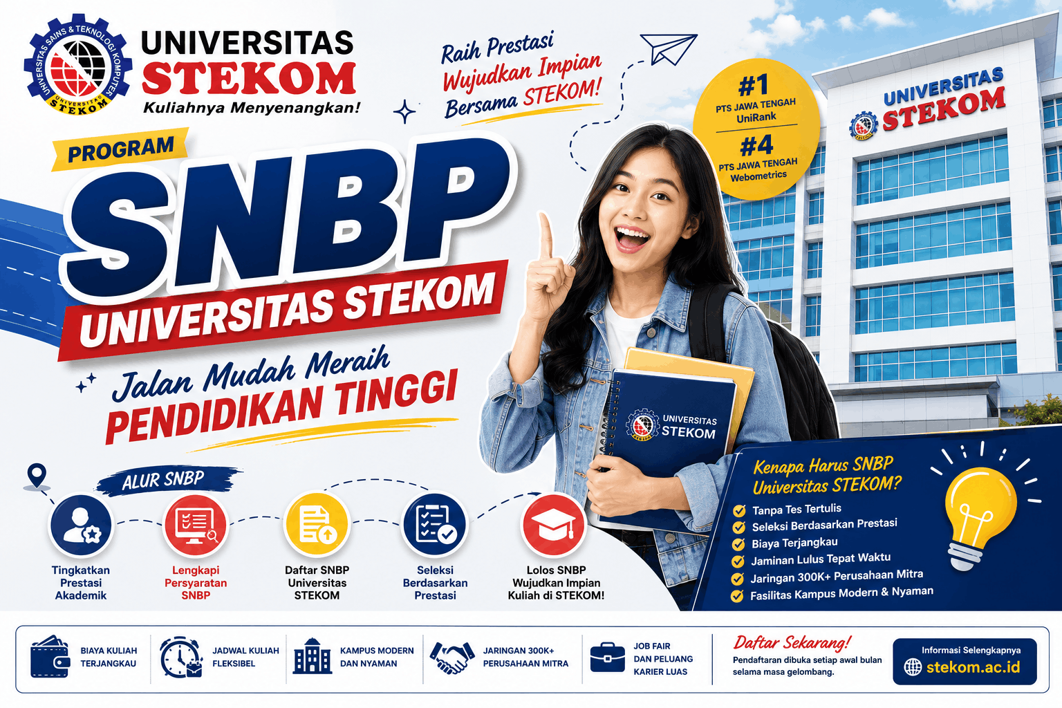 Program SNBP Universitas STEKOM Jalan Mudah Meraih Pendidikan Tinggi
