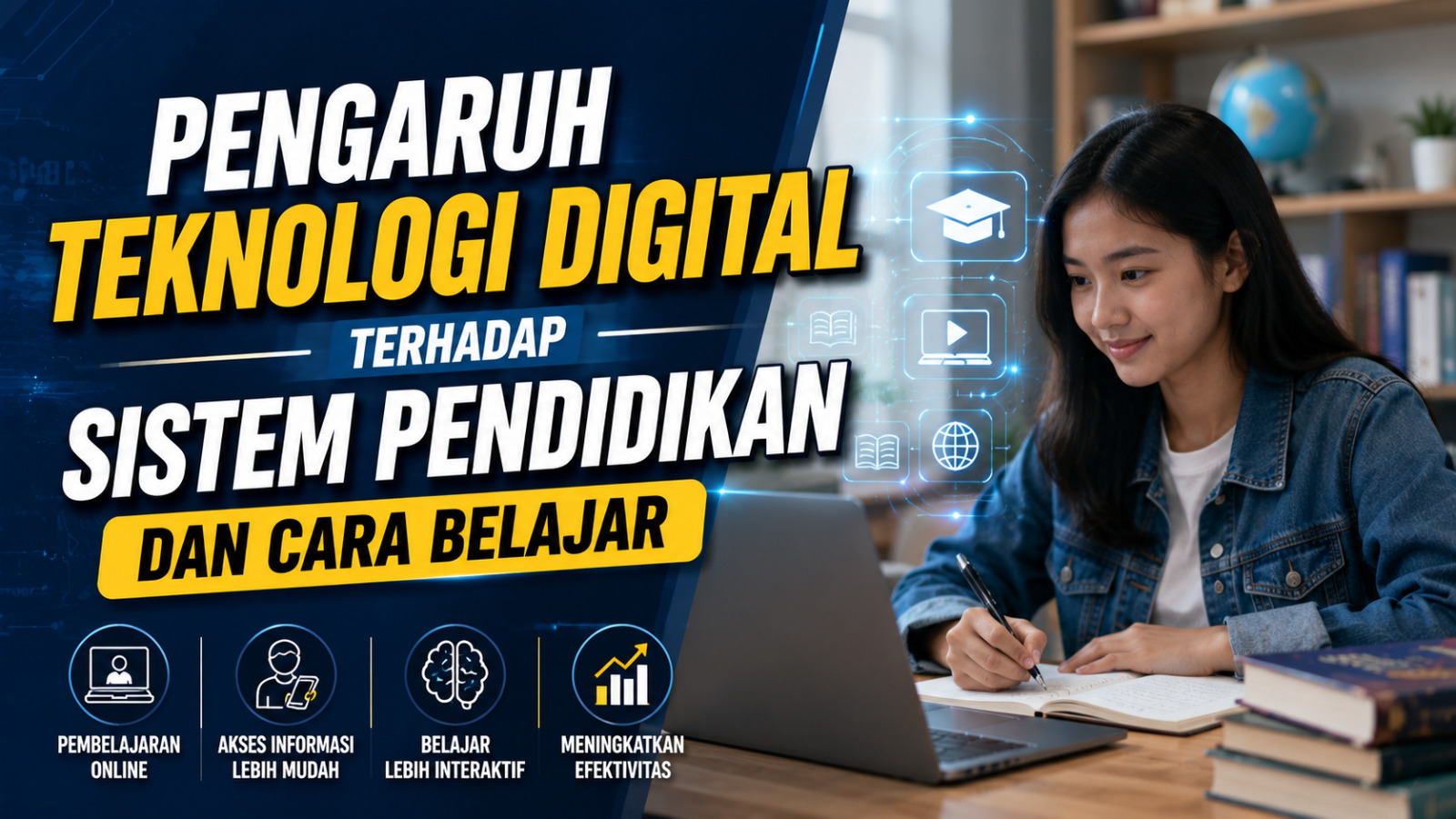 Pengaruh Teknologi Digital terhadap Sistem Pendidikan dan Cara Belajar