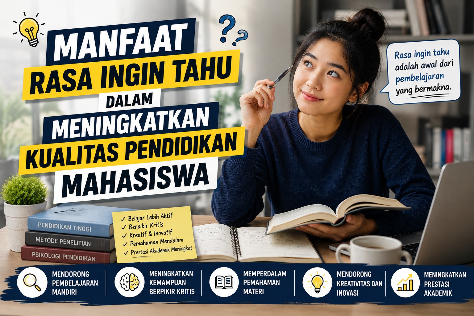 Manfaat Rasa Ingin Tahu dalam Meningkatkan Kualitas Pendidikan Mahasiswa