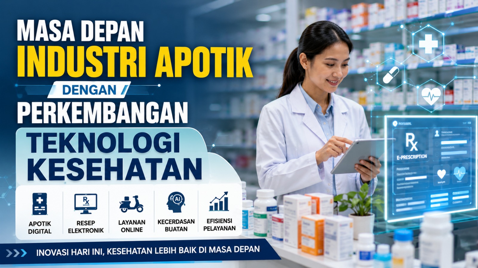 Masa Depan Industri Apotik Dengan Perkembangan Teknologi Kesehatan