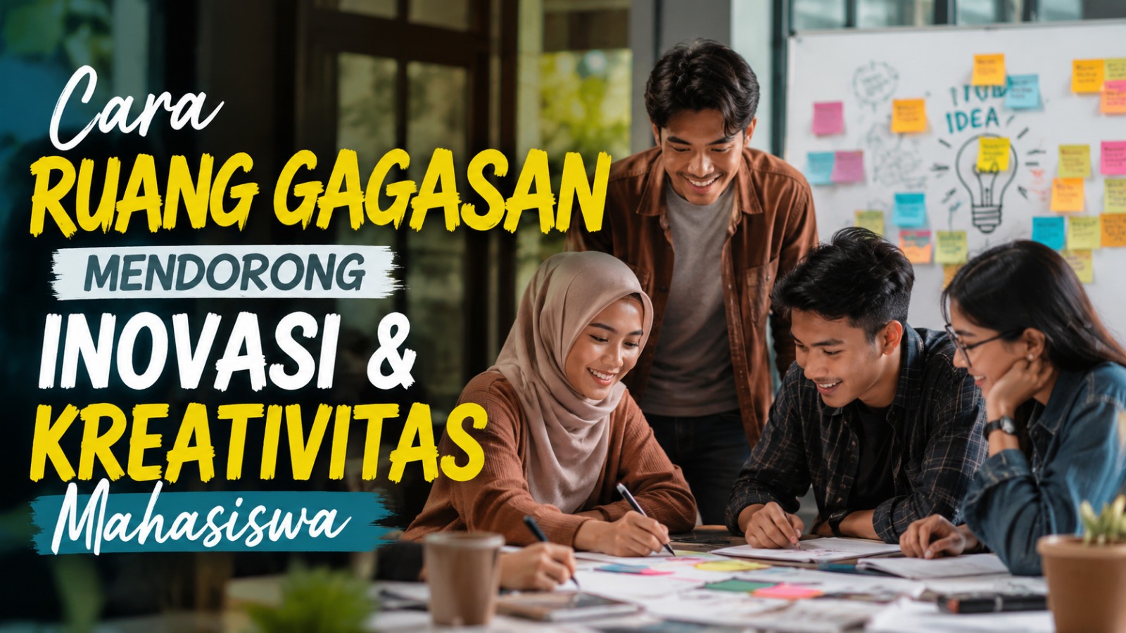 Cara Ruang Gagasan Mendorong Inovasi dan Kreativitas Mahasiswa