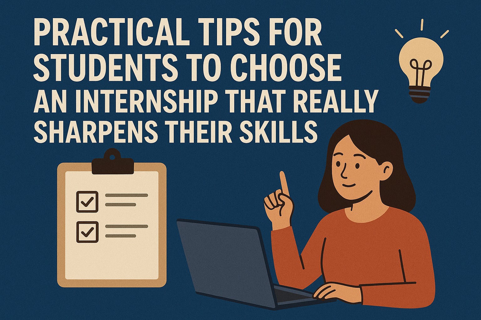 Practical Tips for Students to Choose an Internship That Really Sharpens Their Skills