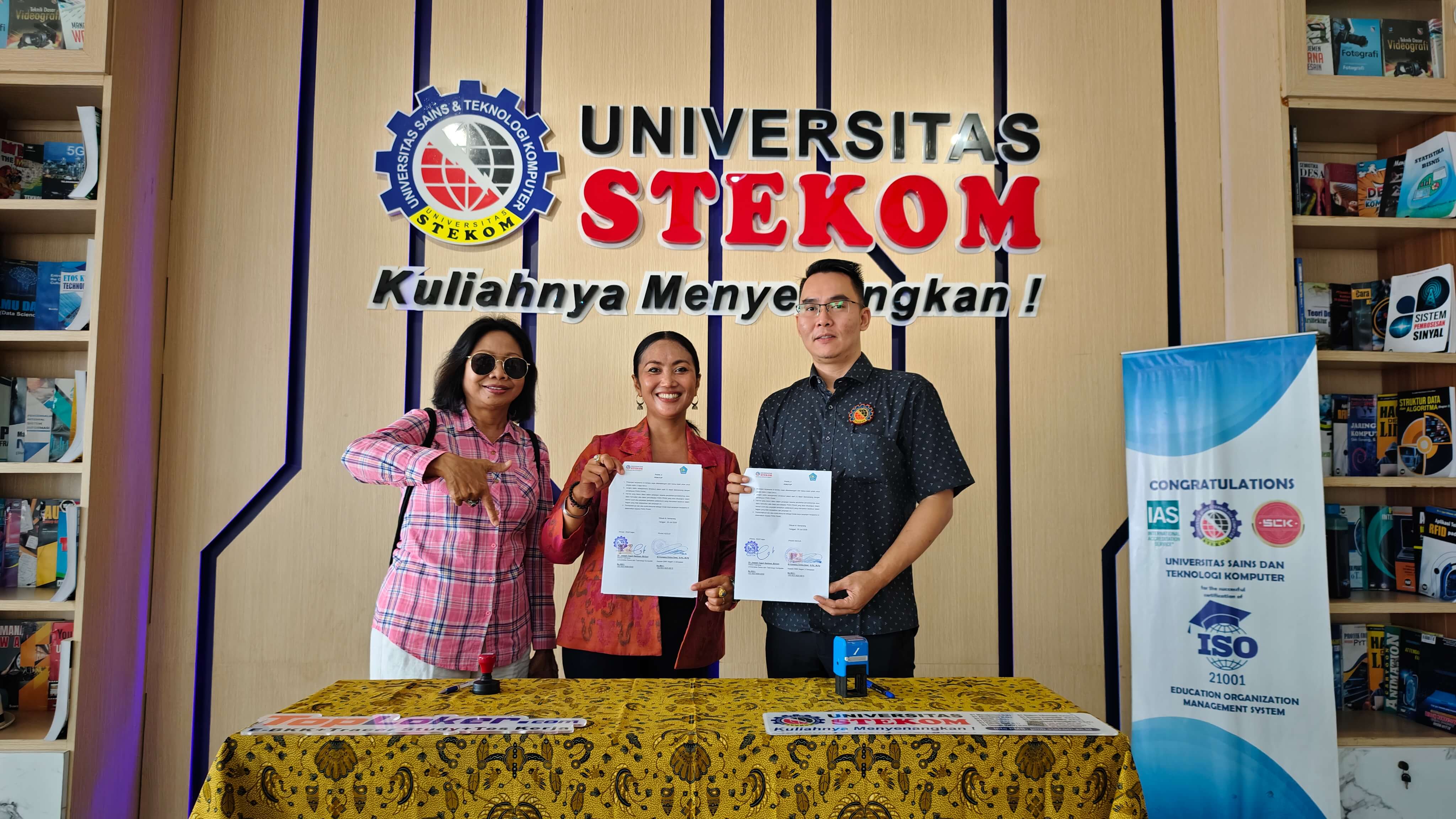 Kunjungan SMKN 3 Denpasar ke Universitas STEKOM Bahas Kerja Sama dan Pengembangan Pendidikan