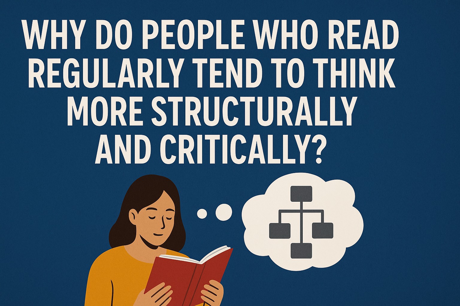 Why Do People Who Read Regularly Tend to Think More Structurally and Critically?