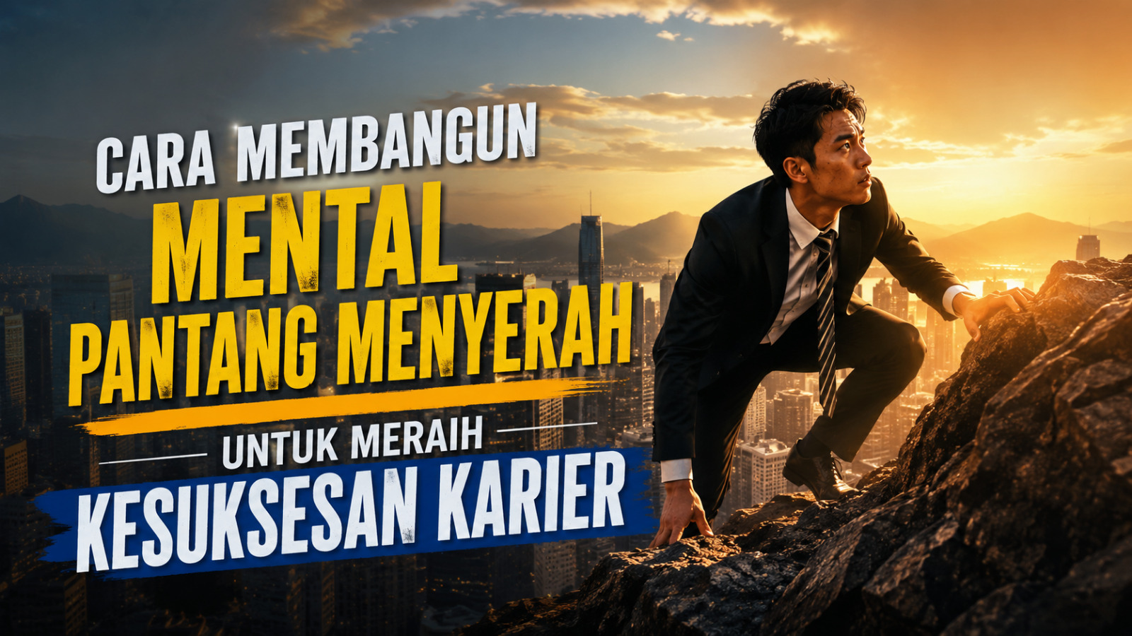 Cara Membangun Mental Pantang Menyerah Untuk Meraih Kesuksesan Karier