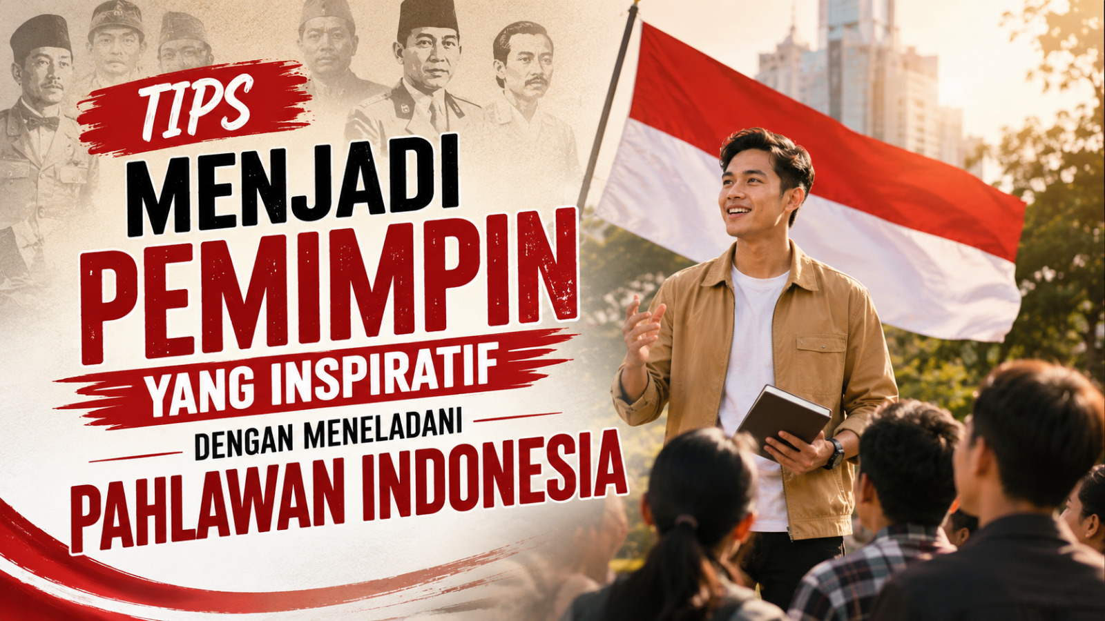 Tips Menjadi Pemimpin Yang Inspiratif Dengan Meneladani Pahlawan Indonesia