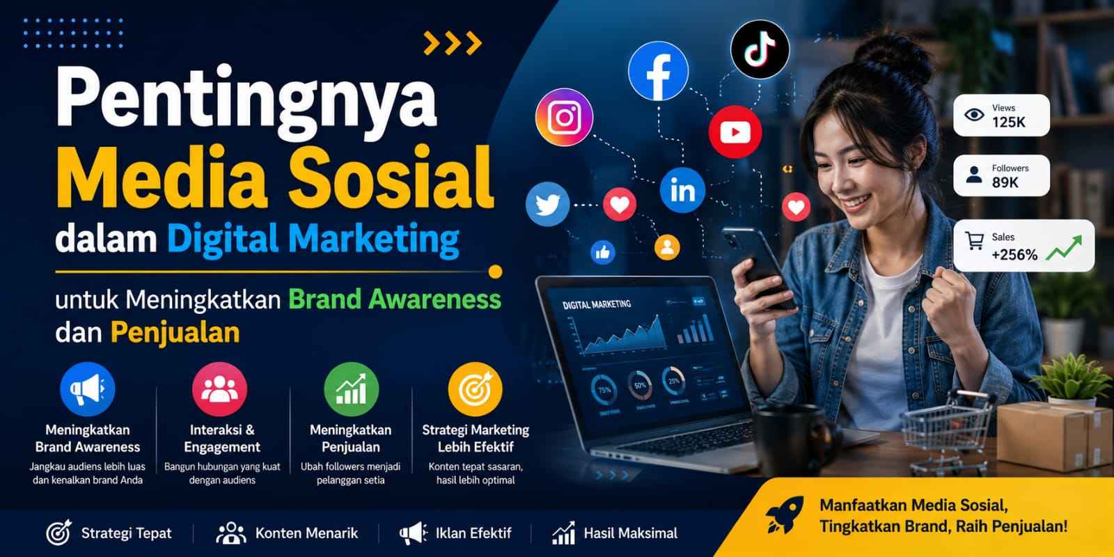 Pentingnya Media Sosial dalam Digital Marketing untuk Meningkatkan Brand Awareness dan Penjualan