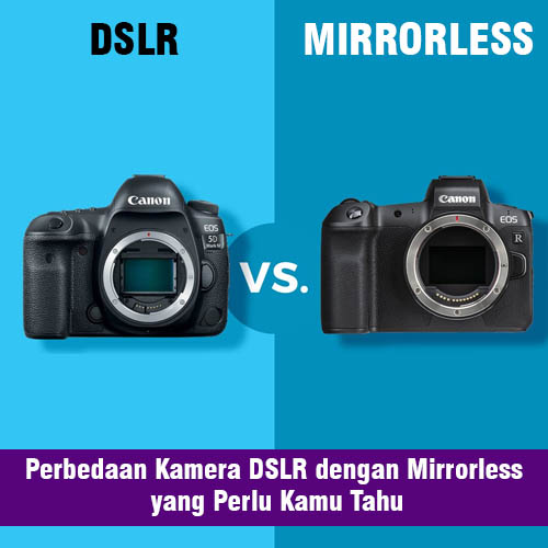 KAMERA DSLR atau MIRRORLESS?