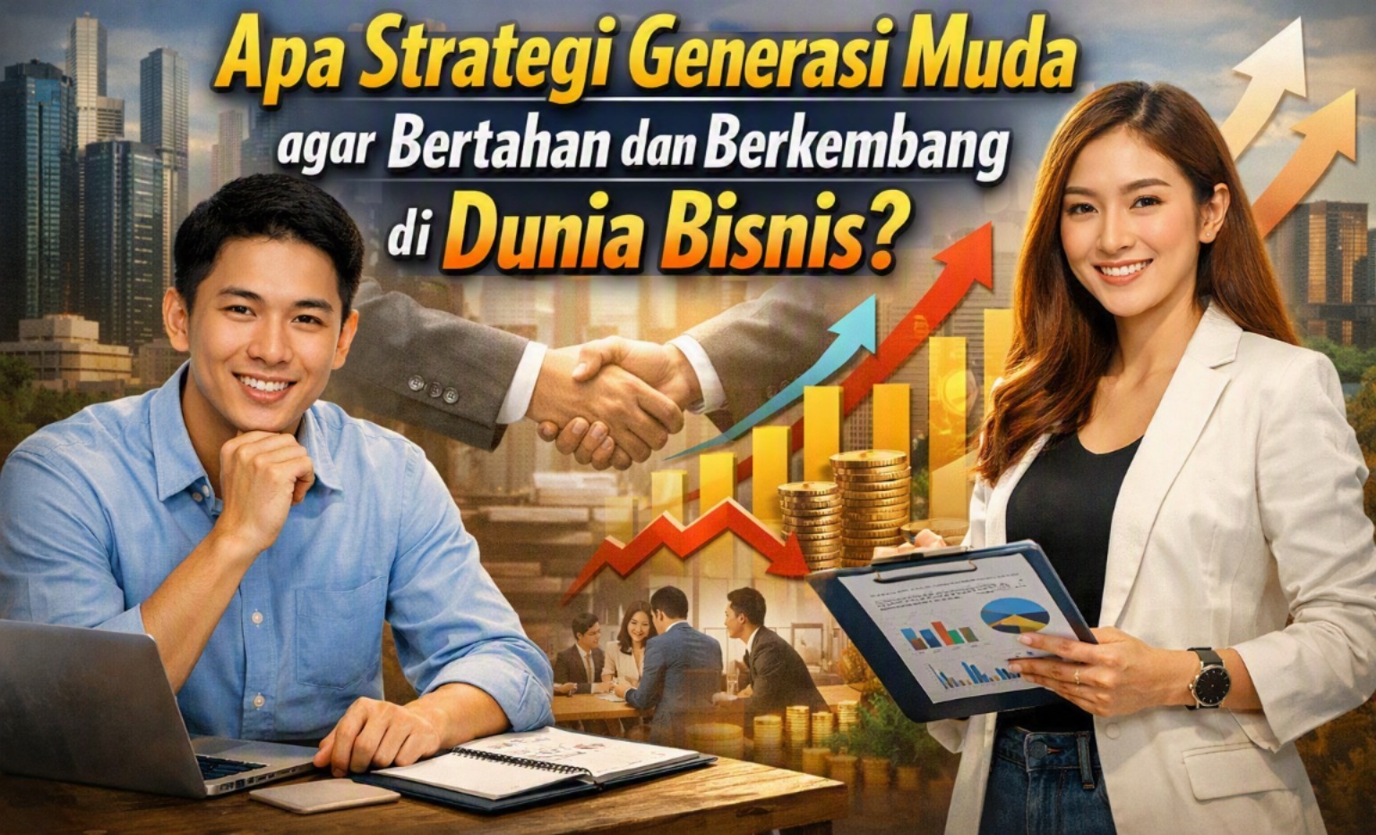 Apa Strategi Generasi Muda agar Bertahan dan Berkembang di Dunia Bisnis?