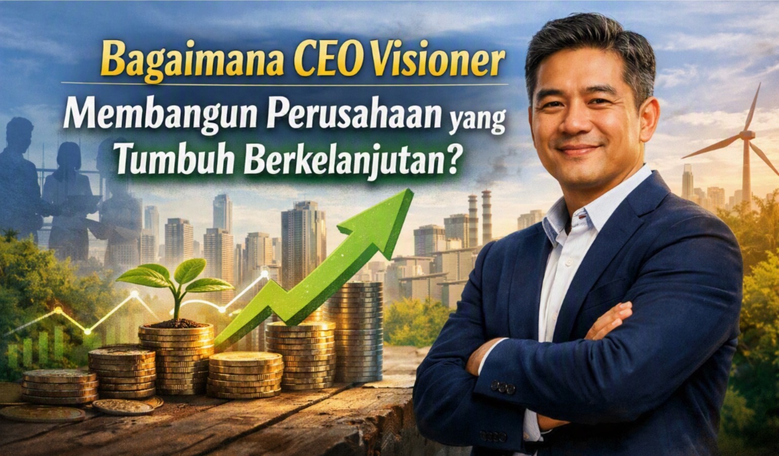Bagaimana CEO Visioner Membangun Perusahaan yang Tumbuh Berkelanjutan?